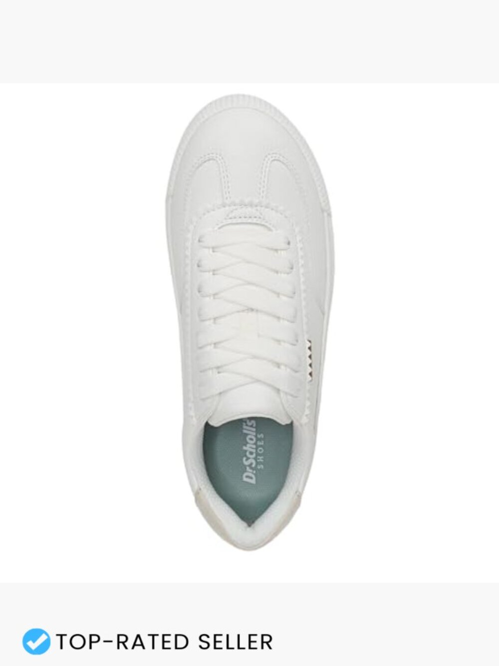 Women's Platform Fashion Sneakers Lace-Up Cushioned Supportive Thick Sole - Picture 5 of 7